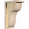 Ekena Millwork Carmel Rough Sawn Corbel w/Backplate, Douglas Fir, 8"W x 10"D x 18"H COR08X10X18CAR01RDF - alternate 1